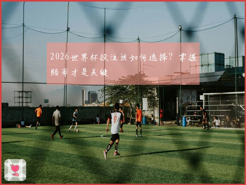 2026世界杯投注该如何选择？掌握赔率才是关键